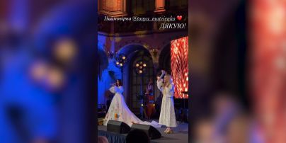 Тоня Матвиенко трогательно исполнила песню "Квітка душа" с Ангелиной Усановой