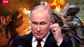 Западное медиа не исключает, что во время визита в Монголию Путин посетил шаманов и советовался, как убивать украинцев. Коллаж ТСН.ua