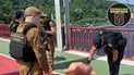 Утром 5 июня на Пешеходном мосту через Днепр мужчина пытался совершить самоубийство