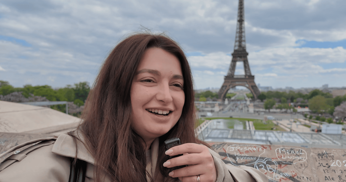 Маша Себова в Парижі