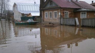Повінь у Великому Устюгу_4 / © ВКонтакте/Подслушано Великий Устюг