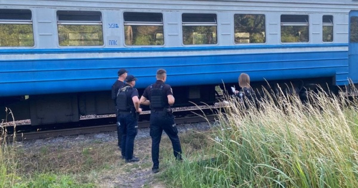 Авария под Киевом с поездом