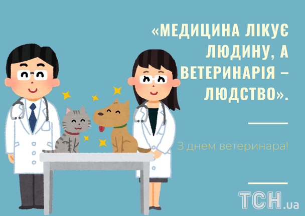 Листівки з Днем ветеринара / © ТСН