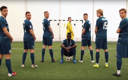 Футболисты "Стали" сняли забавный клип на популярную песню
