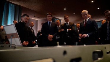 ТОЛОКА та FPV: Зеленський показав партнерам новітні українські дрони