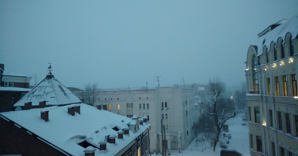 Київ завалило снігом_5 / © ТСН.ua