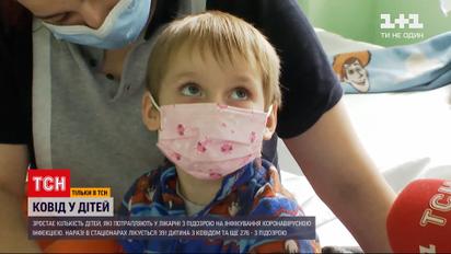 Коронавирус в Украине: в больницы попадает все больше детей с подозрением на заболевание