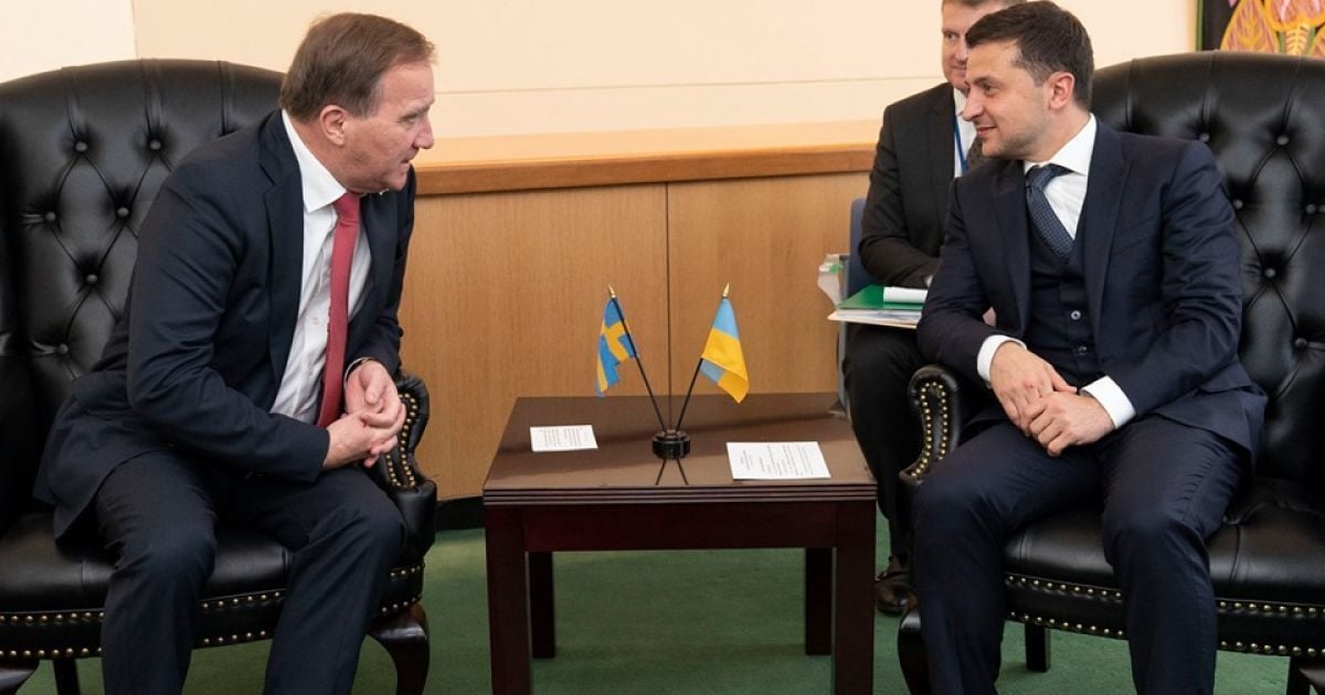 "Ми не готові чекати ще п'ять років": Зеленський обговорив із прем'єром Швеції війну на Донбасі