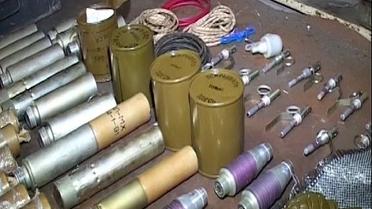 Арсенал зброї в гаражі_5 / © Национальная полиция Украины