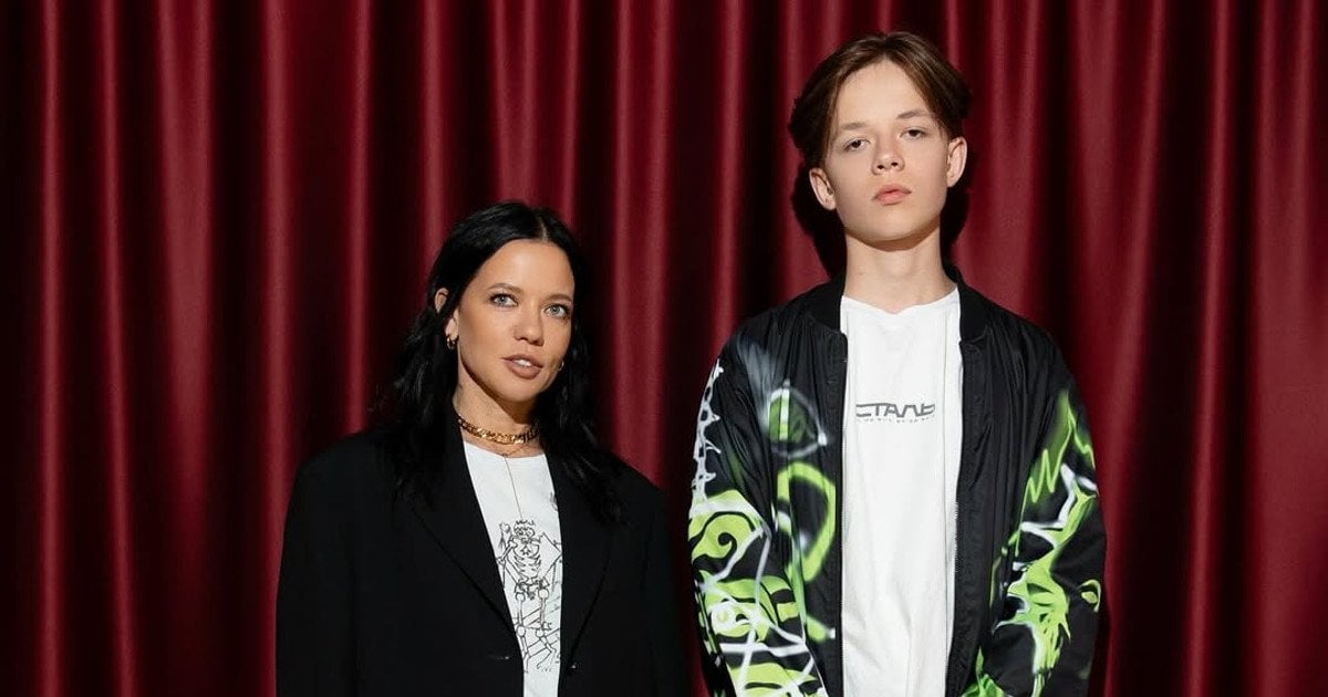 Ирина Горовая с сыном от Потапа