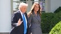 Президент США Дональд Трамп та перша леді Меланія Трамп