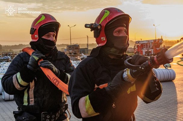 Наслідки атаки на Вінницьку область / © ДСНС