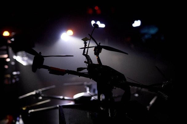 Дрон / © Володимир Зеленський