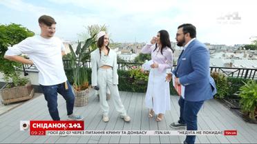 Jerry Heil презентувала пісню "БОМБА РАКЕТА" на літній терасі "Сніданку"