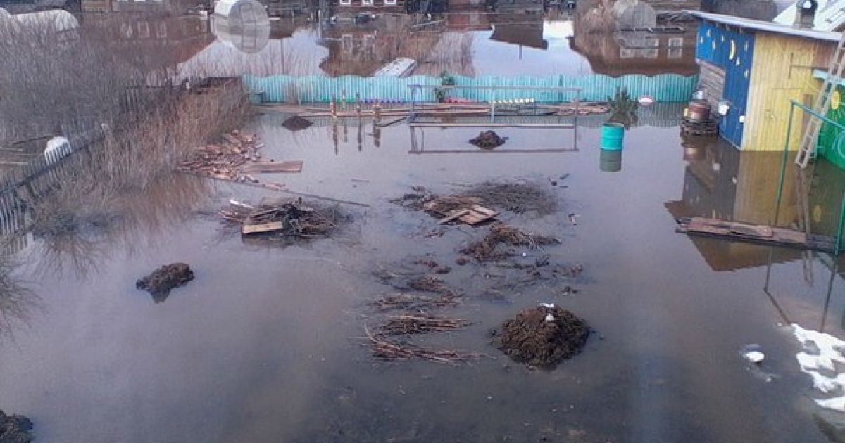 Повінь у Великому Устюгу_12 / © ВКонтакте/Подслушано Великий Устюг