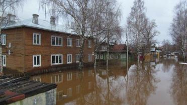 Повінь у Великому Устюгу_8 / © ВКонтакте/Подслушано Великий Устюг