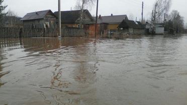 Повінь у Великому Устюгу_9 / © ВКонтакте/Подслушано Великий Устюг