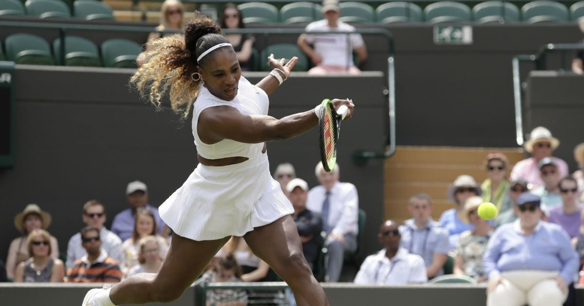 Серена Уильямс за час разобралась с соперницей и вышла в 1/4 финала Wimbledon