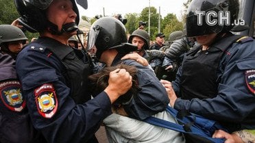 Мітинг проти пенсійної реформи у Росії_6 / © Reuters