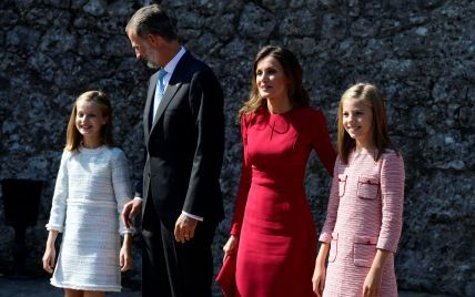Красивые и нарядные: испанская королевская семья на торжественной службе
