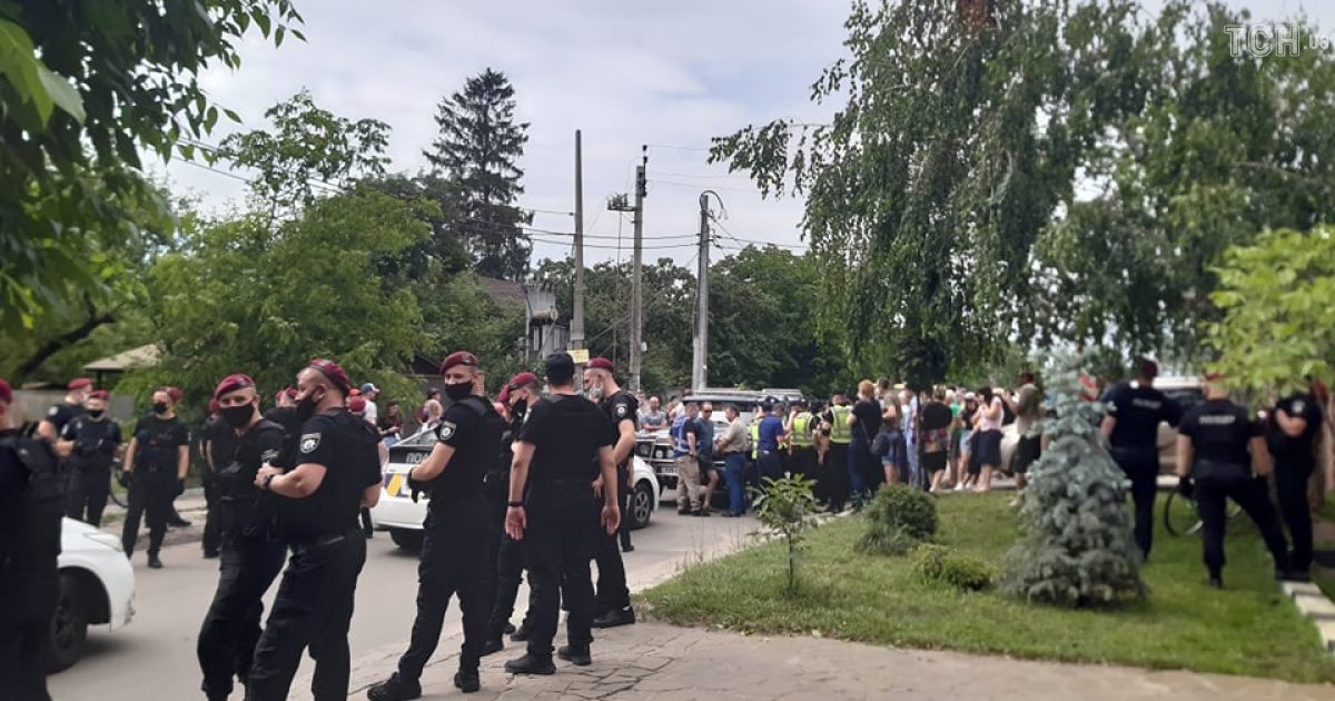 Сутички на Русанівці_16 / © Татьяна Фруктова/ТСН