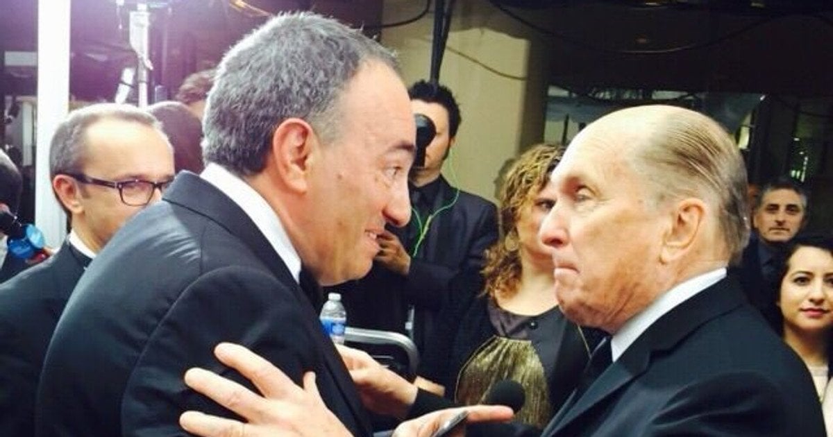 Александр Роднянский и Роберт Дюваль