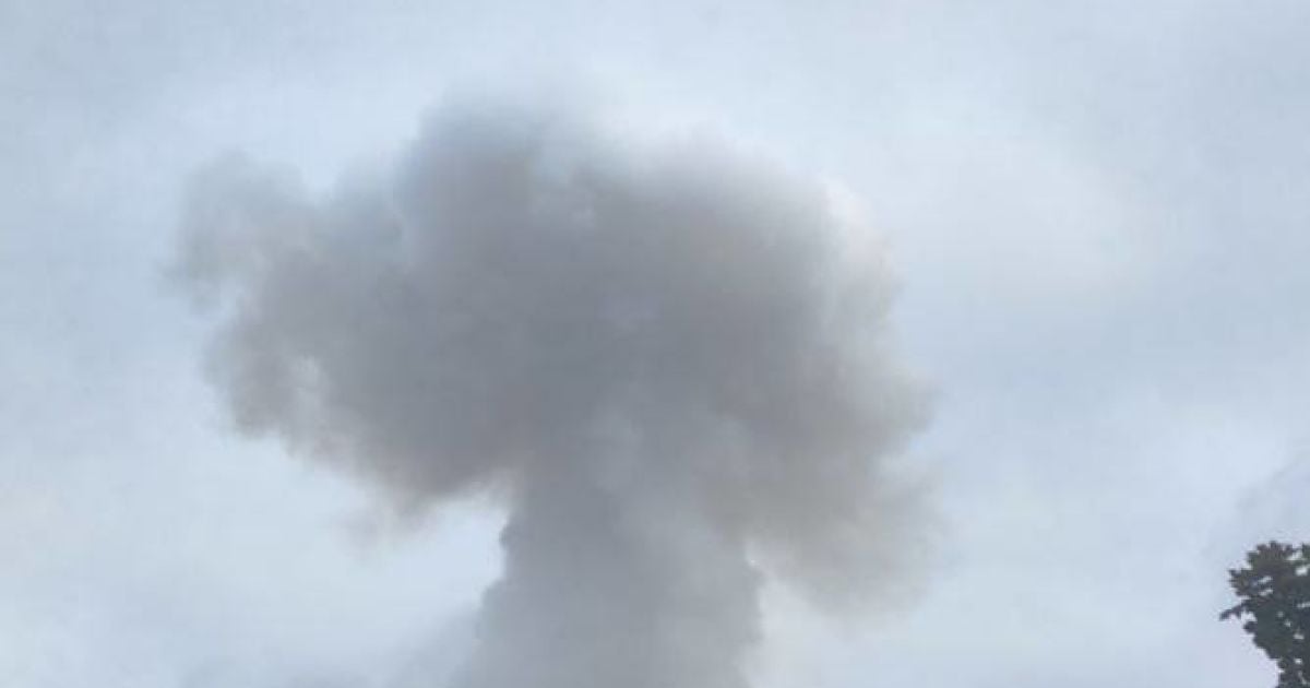 Дим у Харкові після ударів КАБами / Фото: телеграм-канали