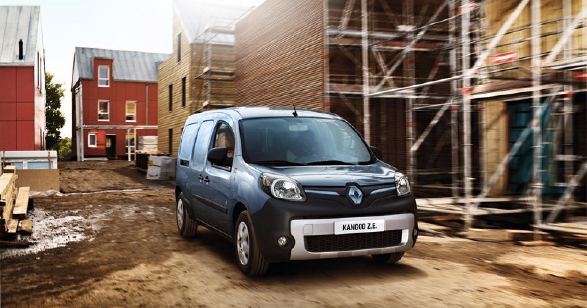 Renault обновила электрофургон Kangoo Z.E.