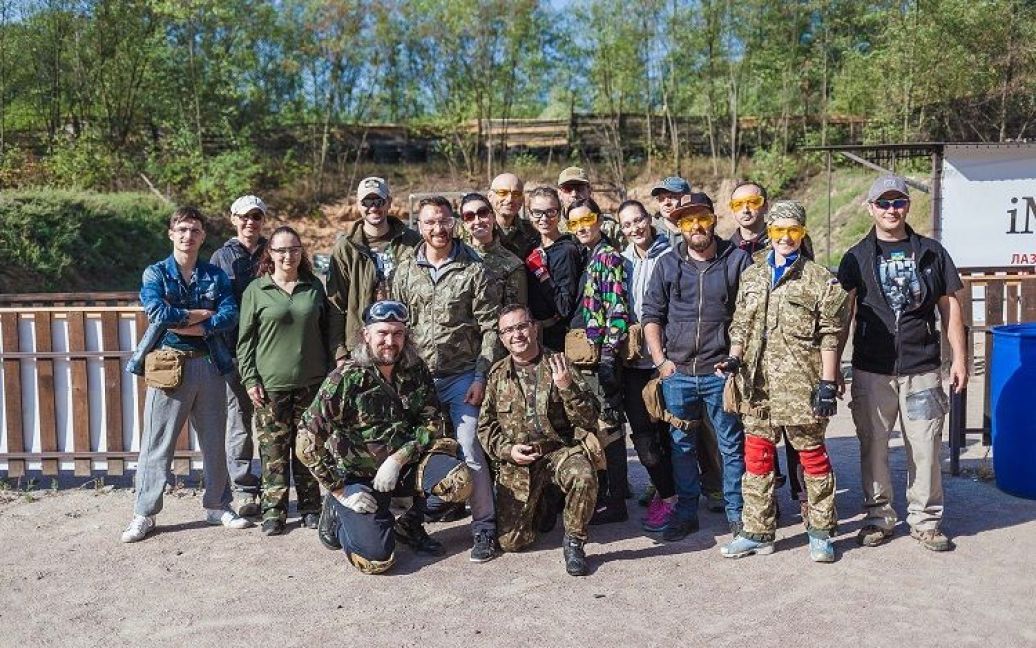 Витвицкая прошла курс тактической медицины / © пресс-служба канала "1+1"