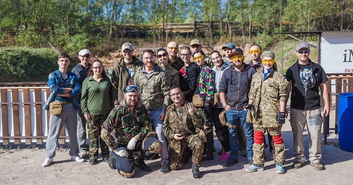 Витвицкая прошла курс тактической медицины / © пресс-служба канала "1+1"