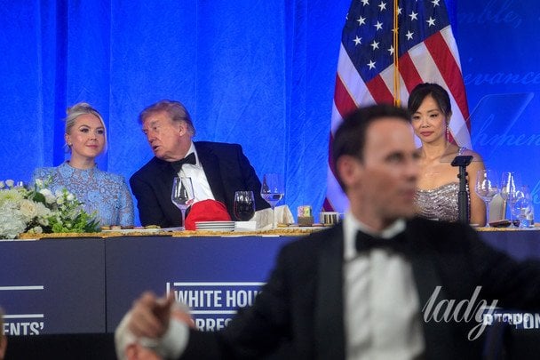 Кэролайн Левитт и Дональд Трамп / © Associated Press