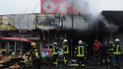 Пожар на "Левобережной": какие места в Киеве под угрозой