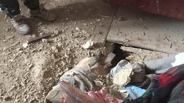 мінометний снаряд влетів у житловий будинок в Авдіївці_4 / © facebook.com/Вячеслав Аброськин