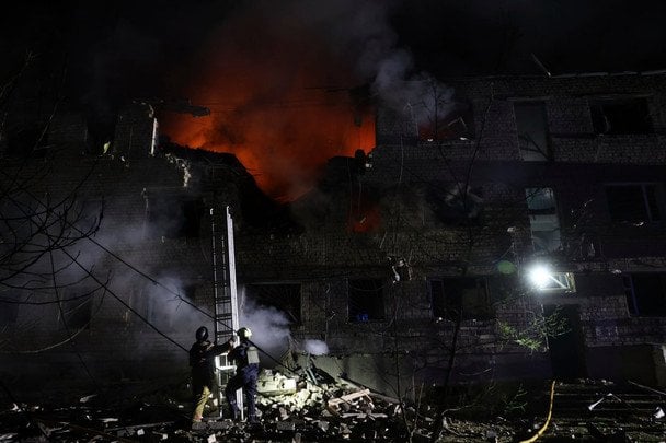 Наслідки атаки на Запоріжжя / © Associated Press
