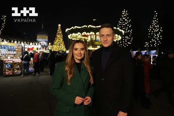 Наталья Островская и Святослав Гринчук / © пресслужба каналу "1+1"