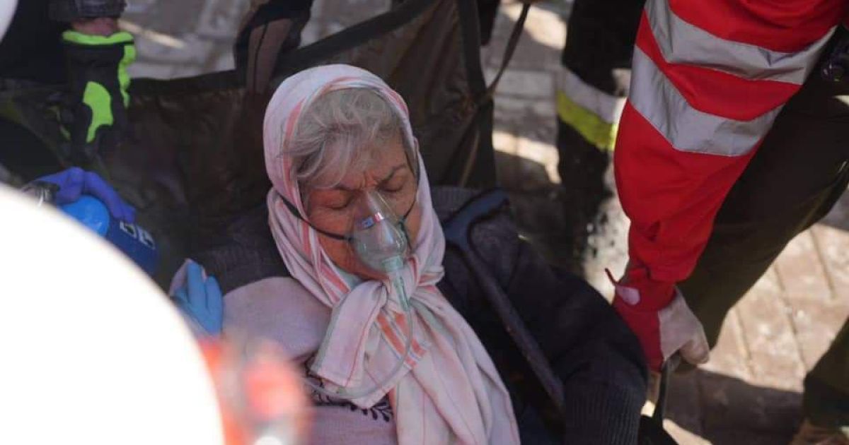 Атака дроном на будинку в Києві 17 жовтня_8 / © ГСЧС Украины