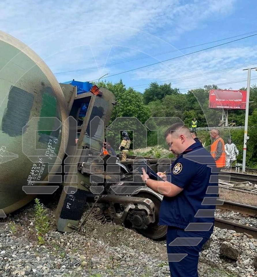 Столкновение поездов в ульяновской