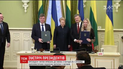 Створювати світову проукраїнську коаліцію домовилися президенти України і Литви