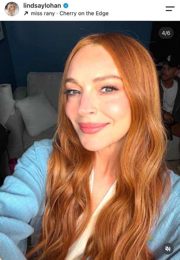 Ліндсей Логан, фото: instagram.com/lindsaylohan