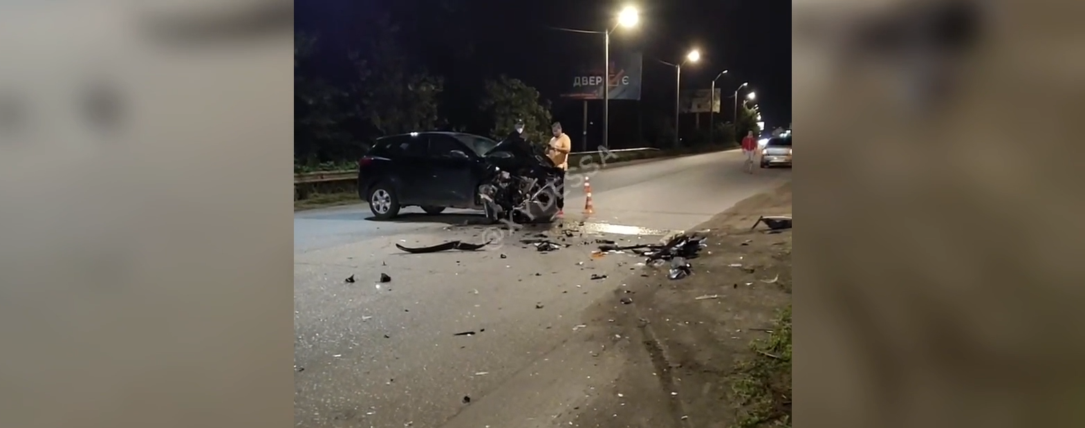 В Одесі копи на службовому авто потрапили у серйозну ДТП: з'явилося відео