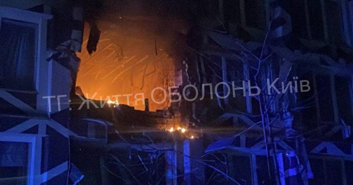 Российская атака на Киев