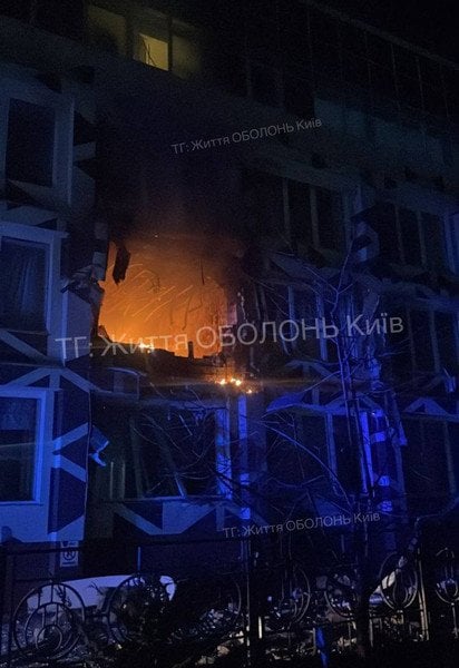 Российская атака на Киев