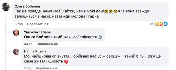 Коментар Ольги Бобрової / © скриншот