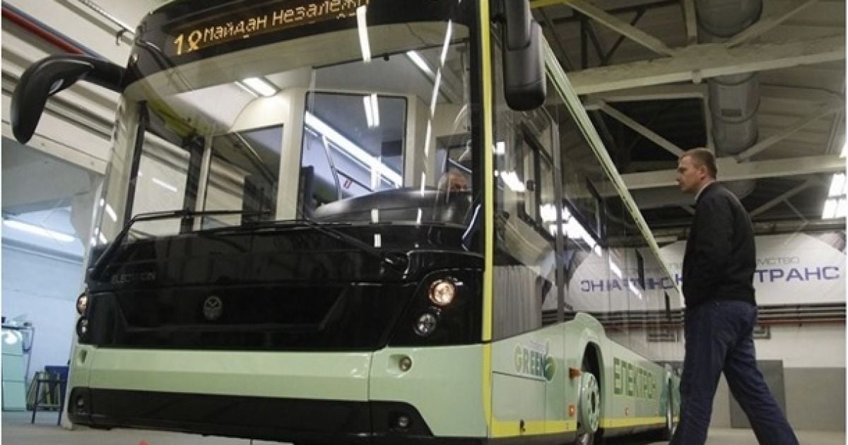 У Львові презентували електробус / © Вголос