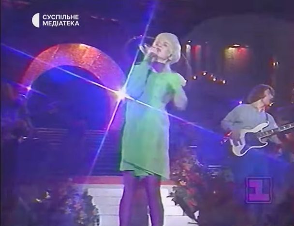Ірина Білик та гурт «Цей дощ надовго», 1992 рік / © скриншот з відео