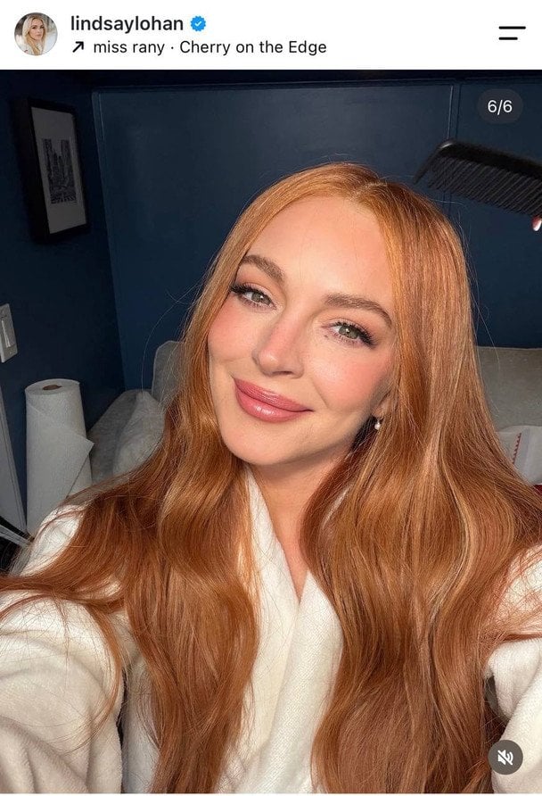 Ліндсей Логан, фото: instagram.com/lindsaylohan