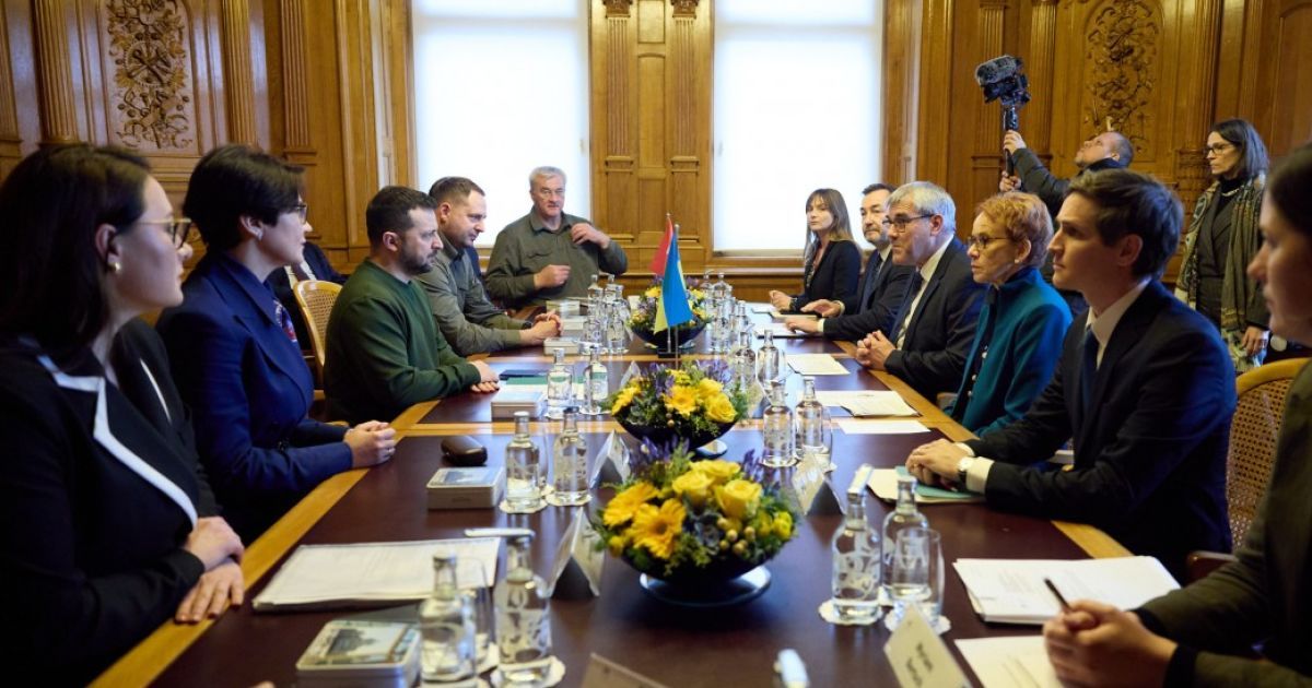 Володимир Зеленський у Швейцарії