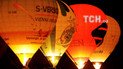 Ночь аэростатов: в Австрии длится зрелищный фестиваль воздушных шаров