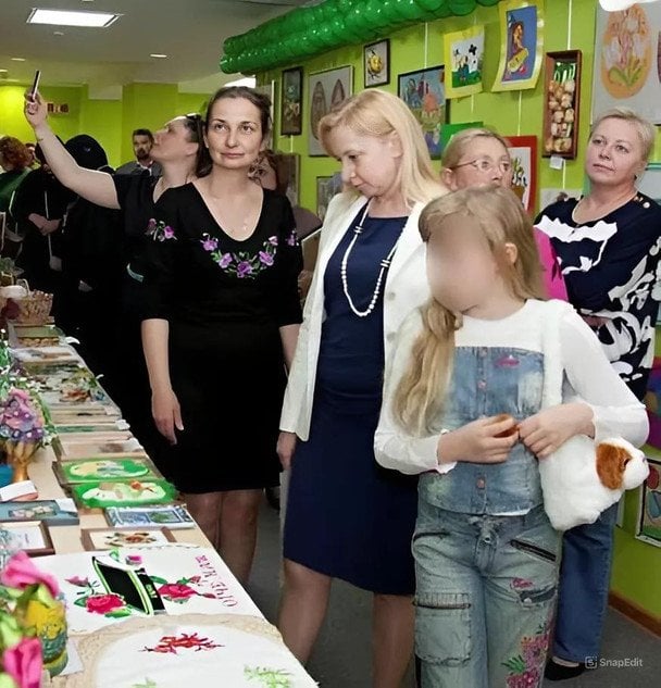 Любов Полежай (Садикова) і її донька Марія
