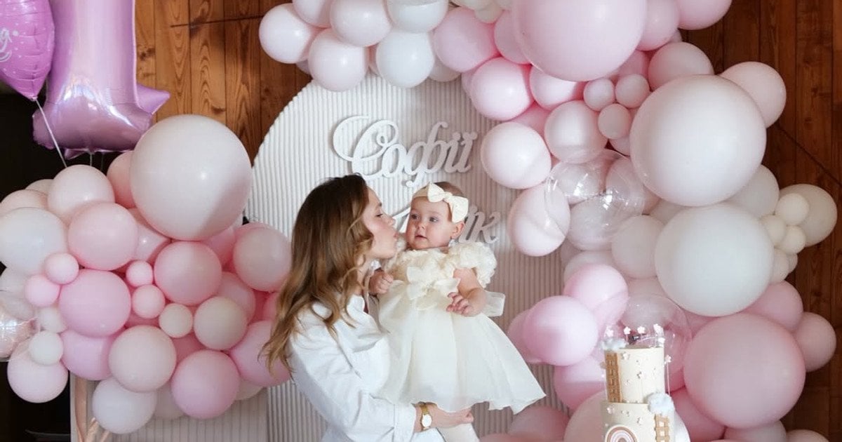 Анна Кошмал с дочерью